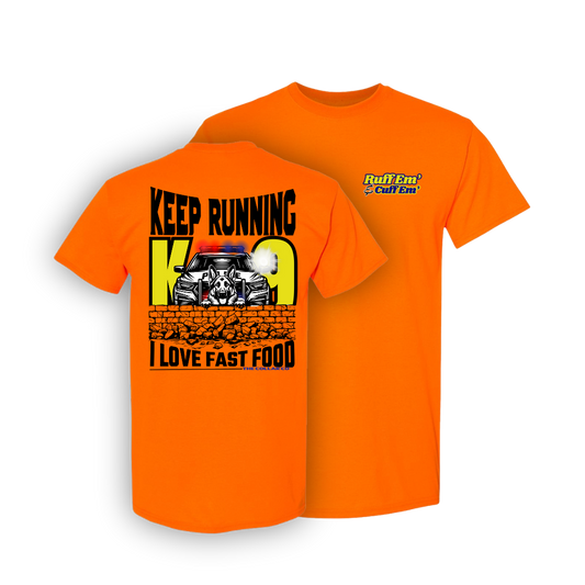 KEEP RUNNING K9 UNIT T SHIRT