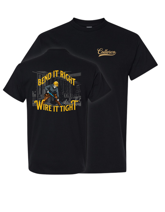 ELECTRICIAN TRADE T SHIRT - RESIDENTIAL & COMMERCIAL DESIGNS