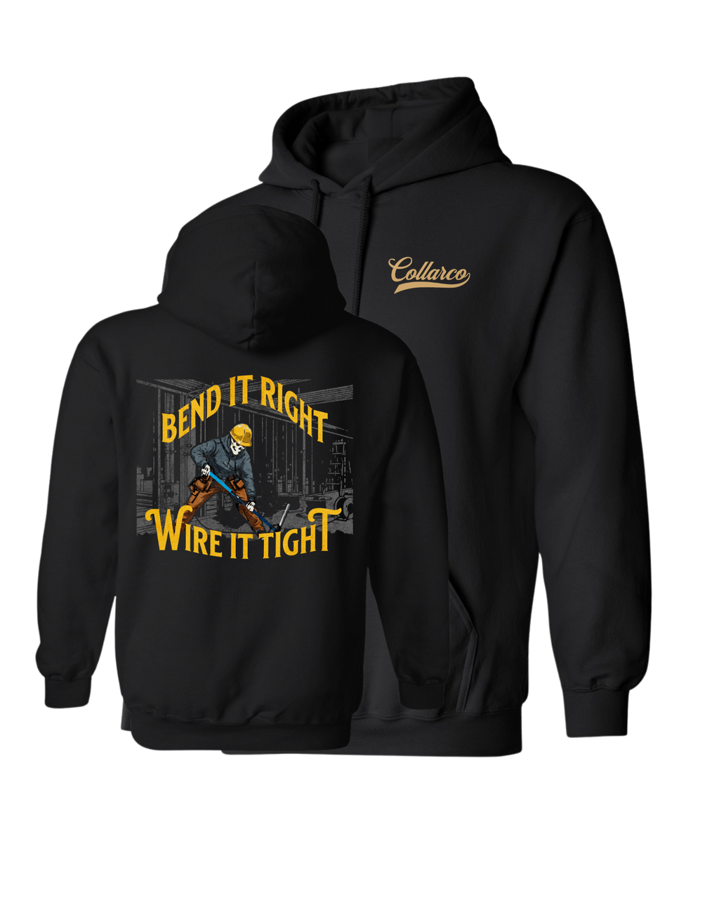 ELECTRICIAN TRADE HOODIE - RESIDENTIAL AND COMMERCIAL