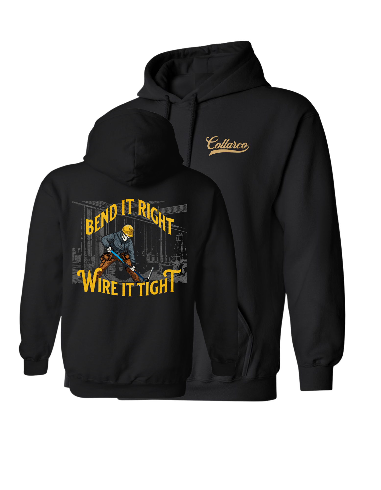ELECTRICIAN TRADE HOODIE - RESIDENTIAL AND COMMERCIAL