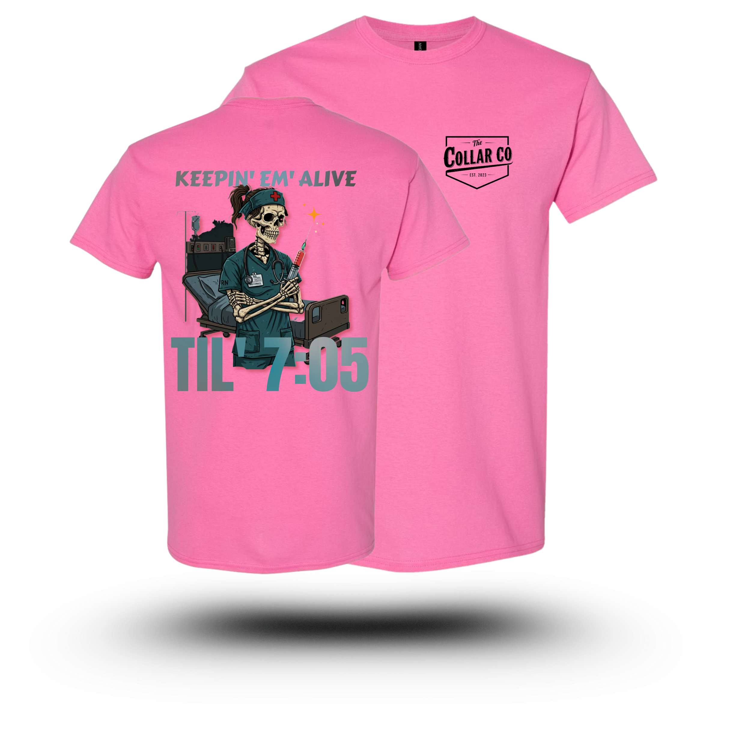 NURSING T-SHIRT [ ICU NURSE ]