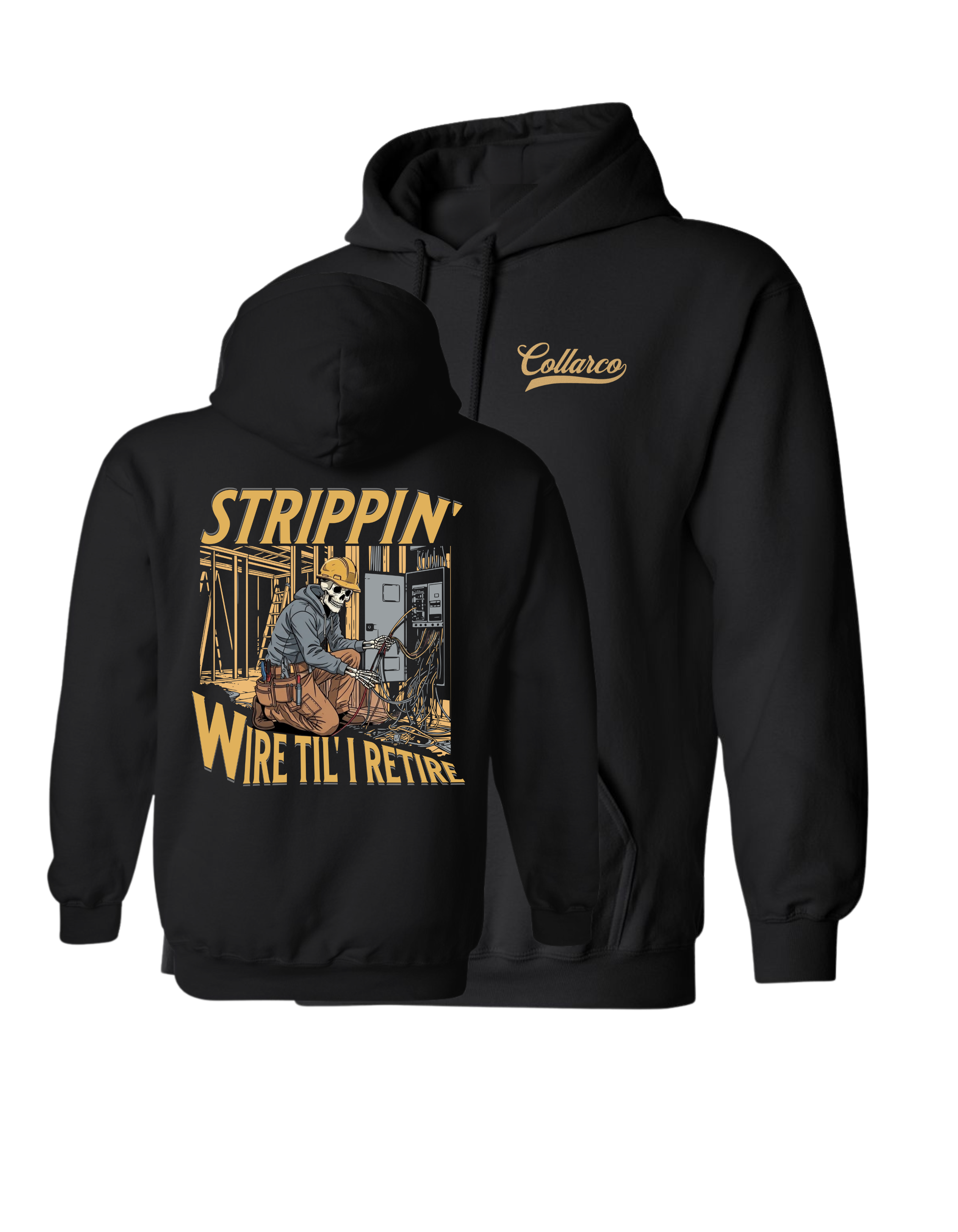 ELECTRICIAN TRADE HOODIE - RESIDENTIAL AND COMMERCIAL