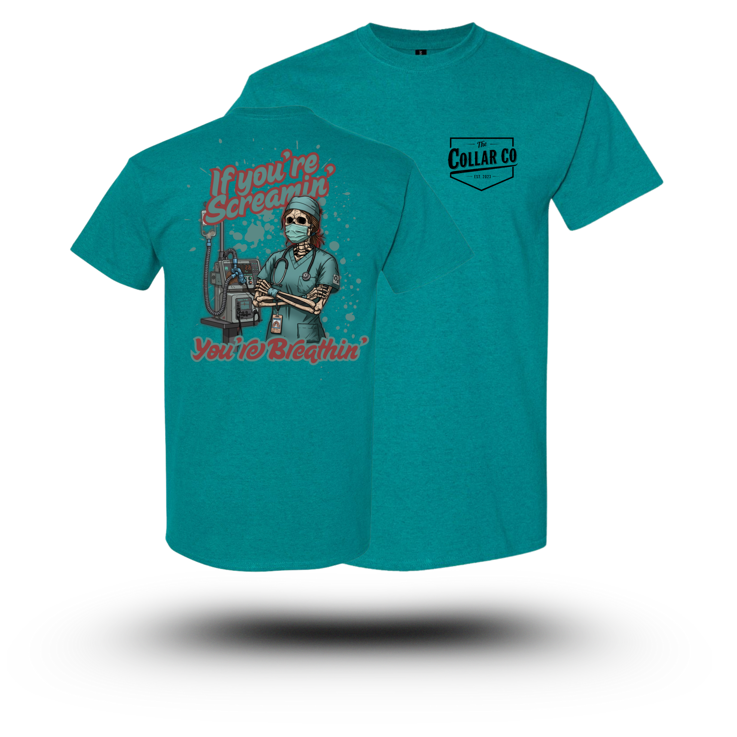 NURSING T-SHIRT [ RESPIRATORY ]