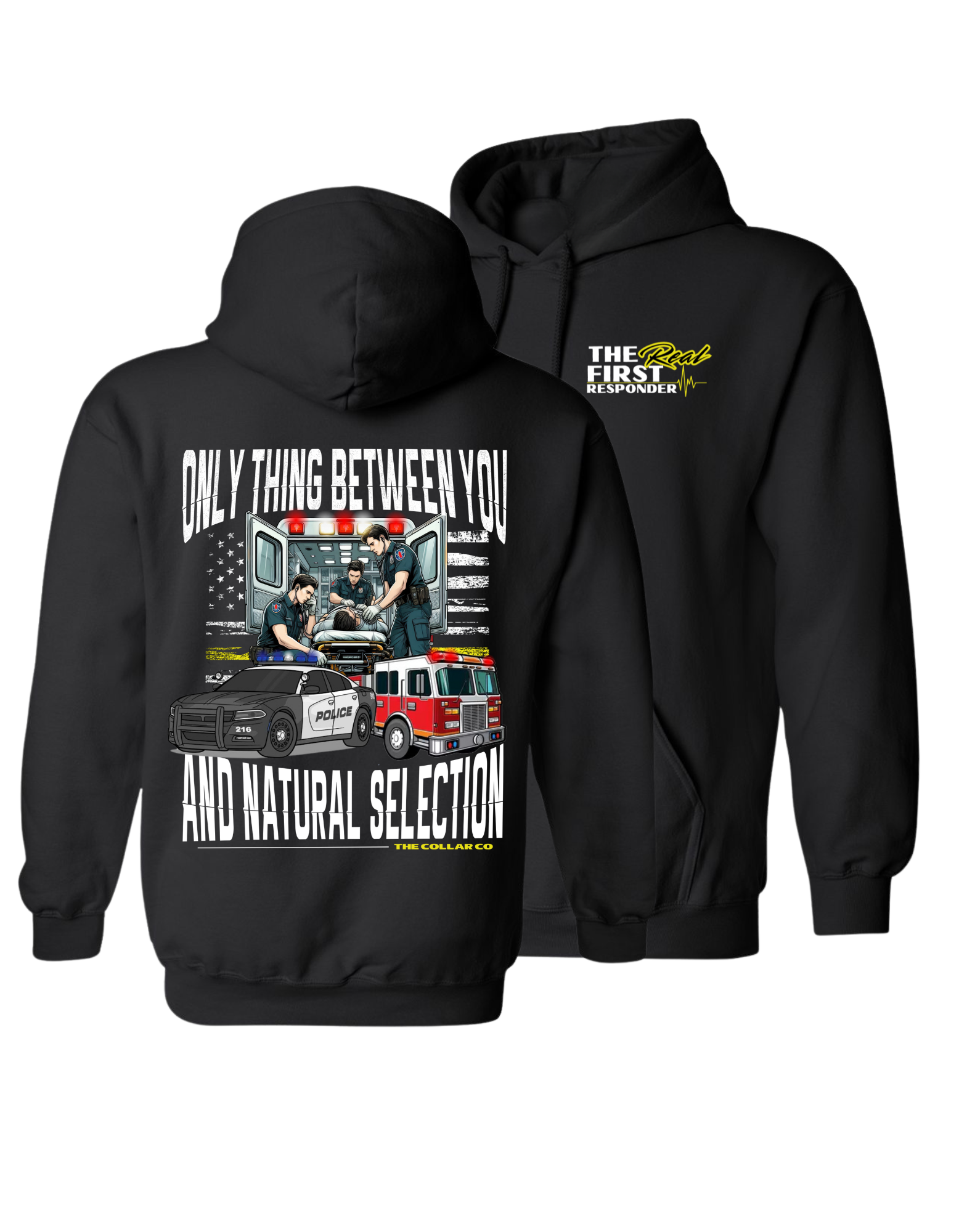 THE REAL FIRST RESPONDER DISPATCH HOODIE