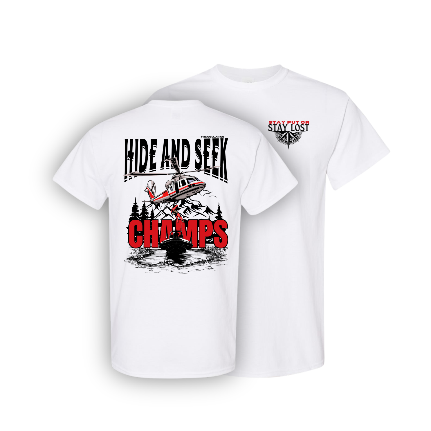 HIDE & SEEK CHAMPS S&R T SHIRT