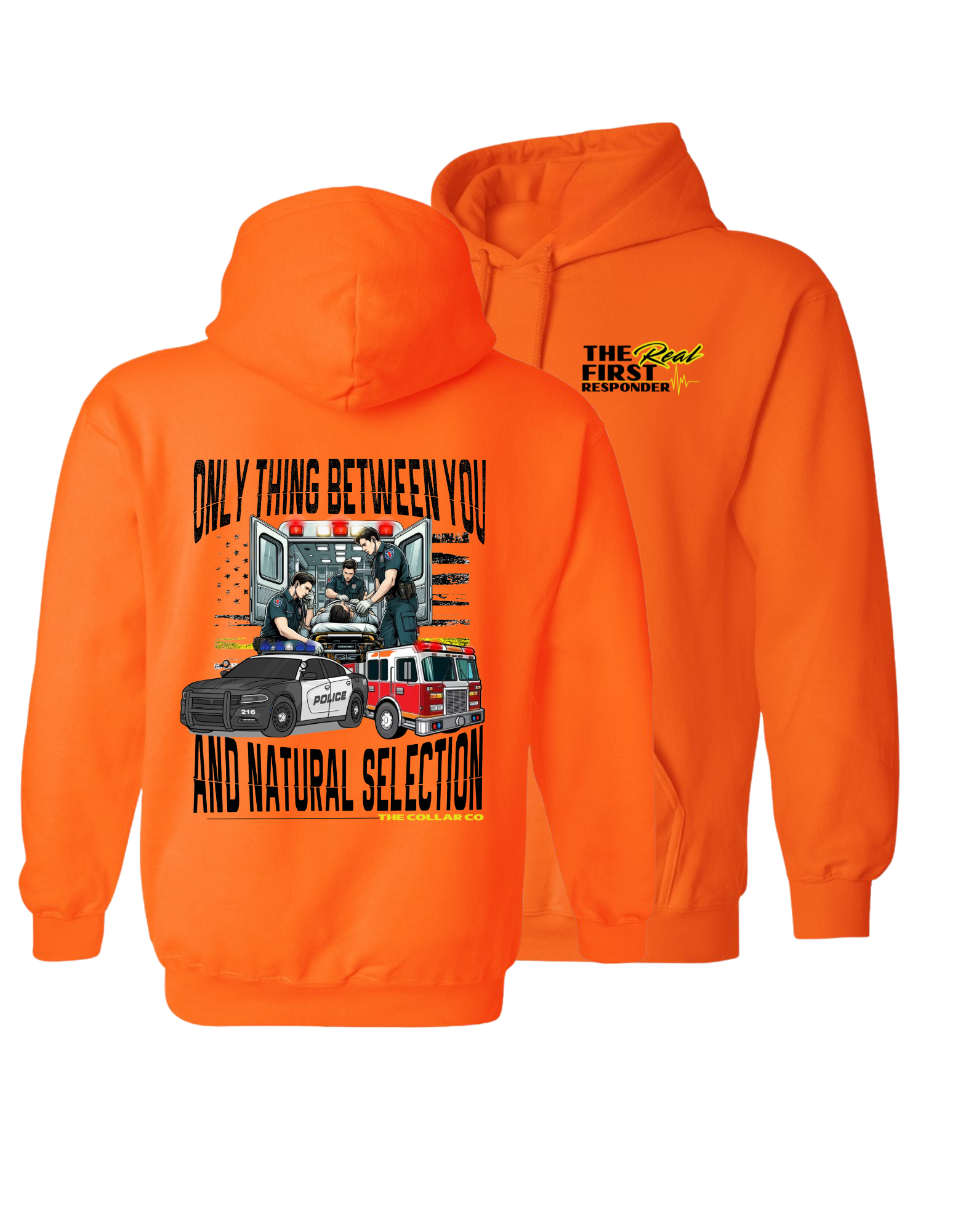 THE REAL FIRST RESPONDER DISPATCH HOODIE