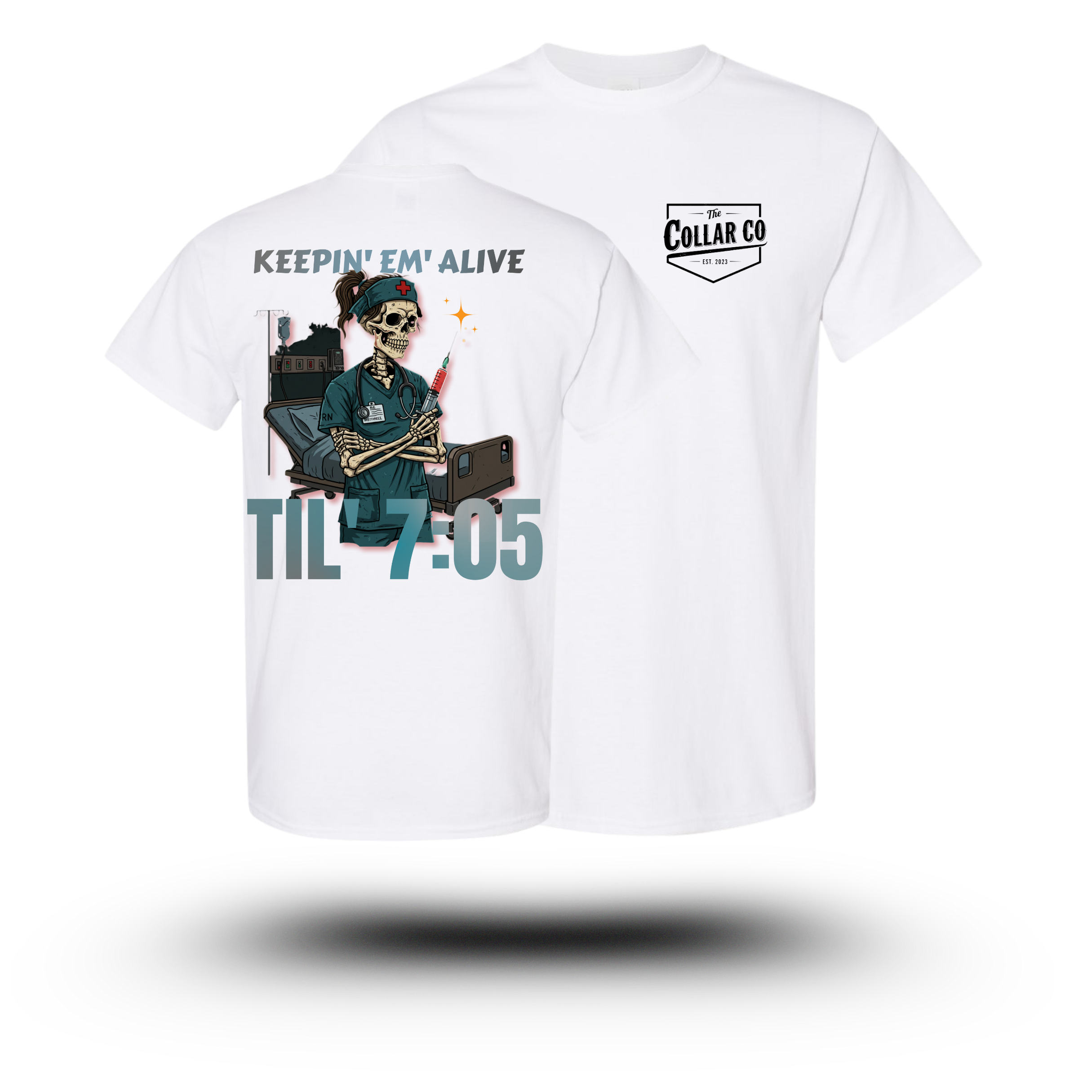 NURSING T-SHIRT [ ICU NURSE ]