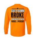 GIVE-A-DAMN BROKE LONG SLEEVE WITH POCKET