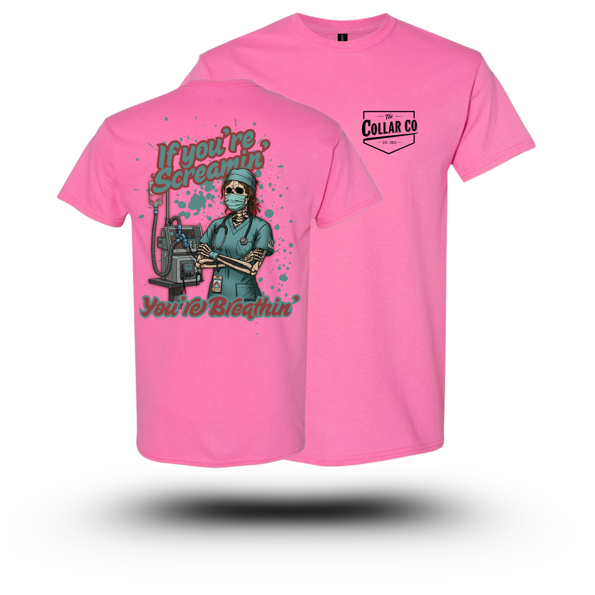 NURSING T-SHIRT [ RESPIRATORY ]