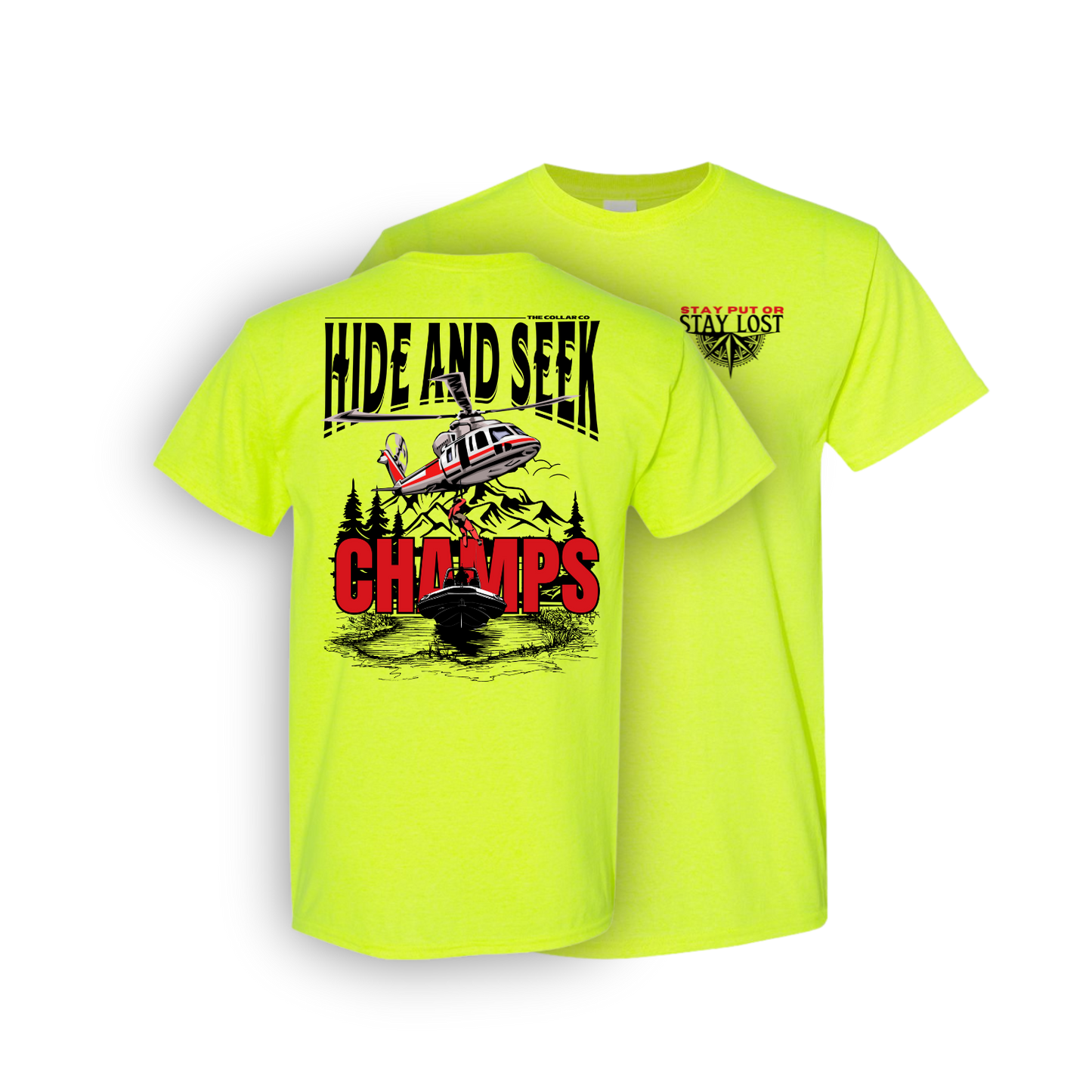HIDE & SEEK CHAMPS S&R T SHIRT