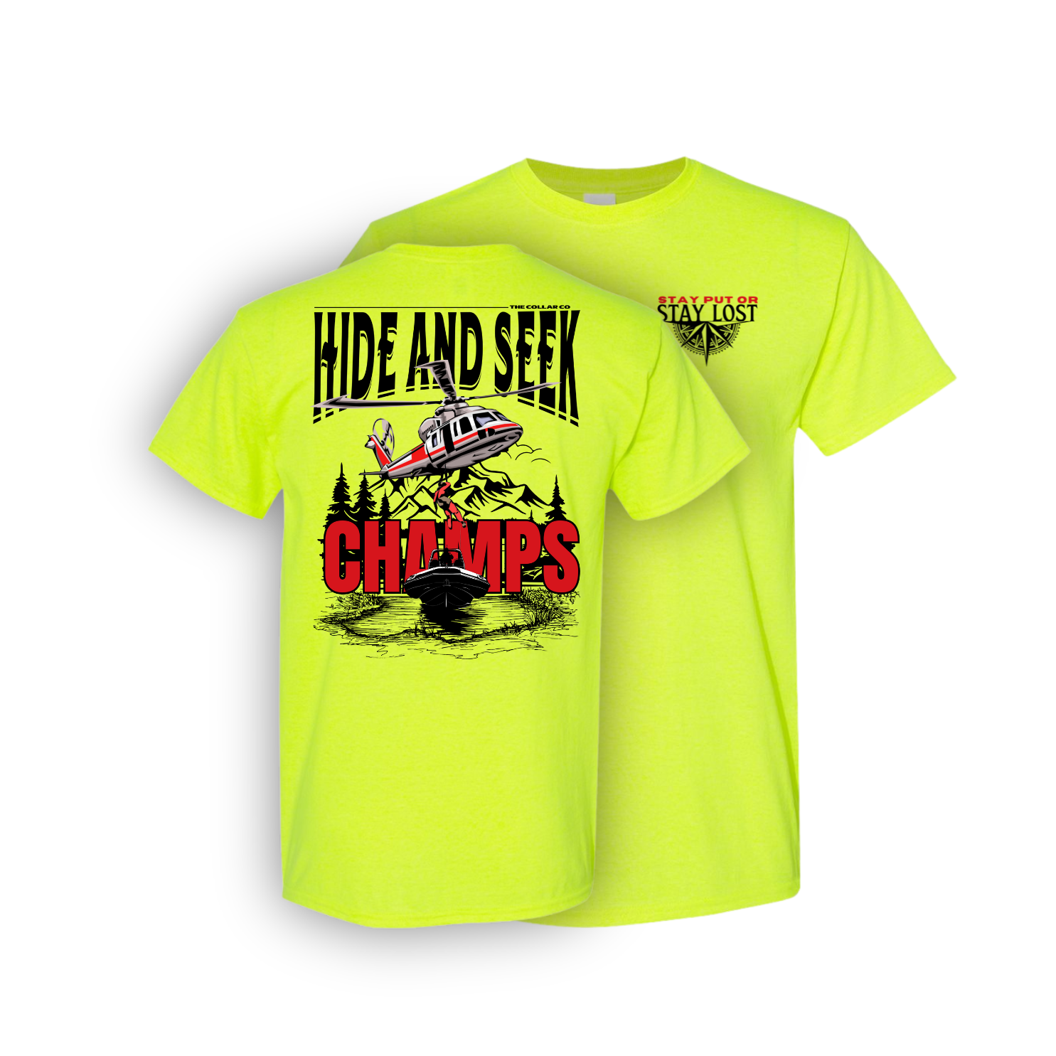 HIDE & SEEK CHAMPS S&R T SHIRT