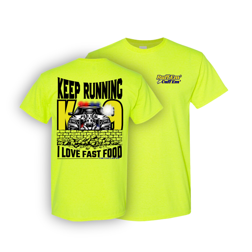 KEEP RUNNING K9 UNIT T SHIRT