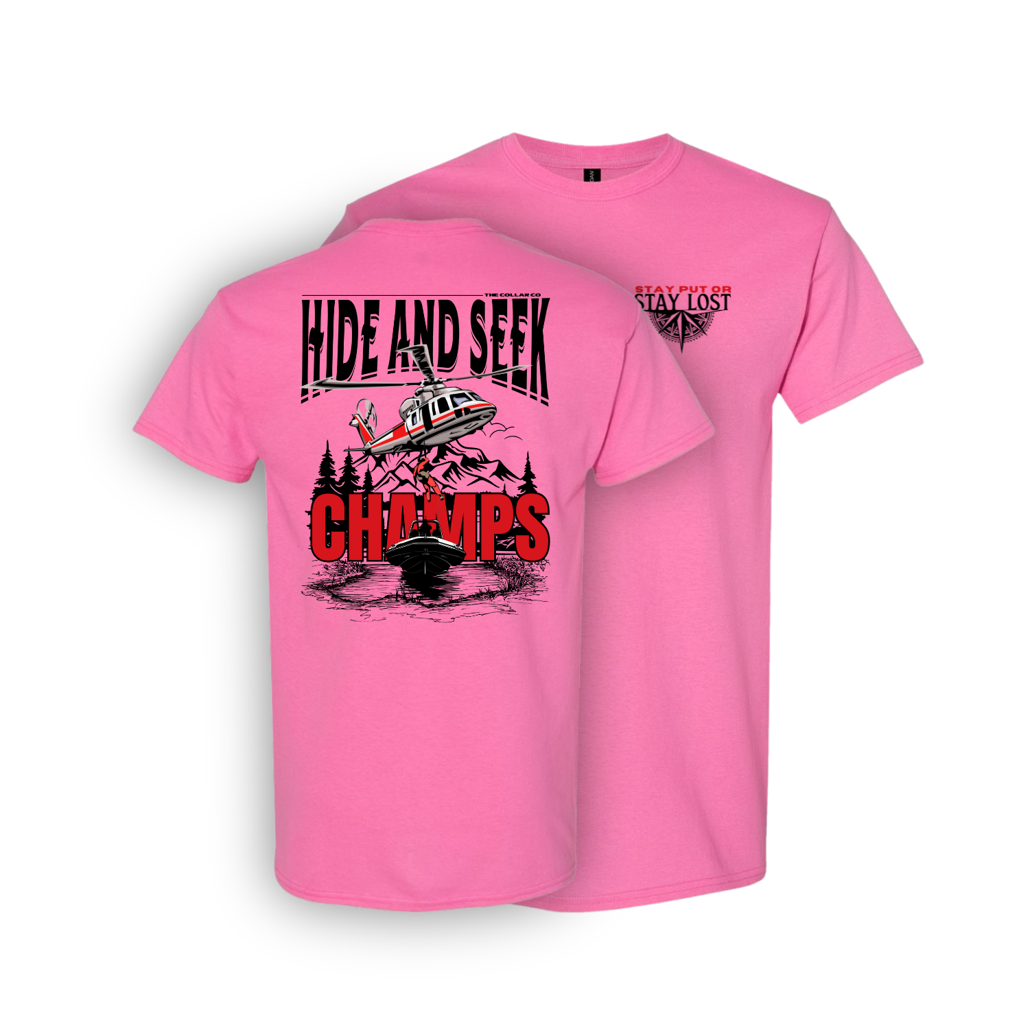 HIDE & SEEK CHAMPS S&R T SHIRT