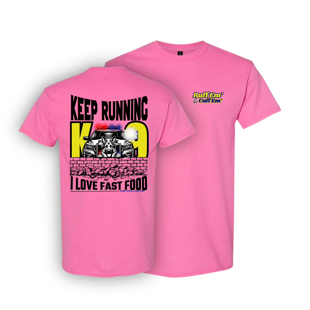 KEEP RUNNING K9 UNIT T SHIRT
