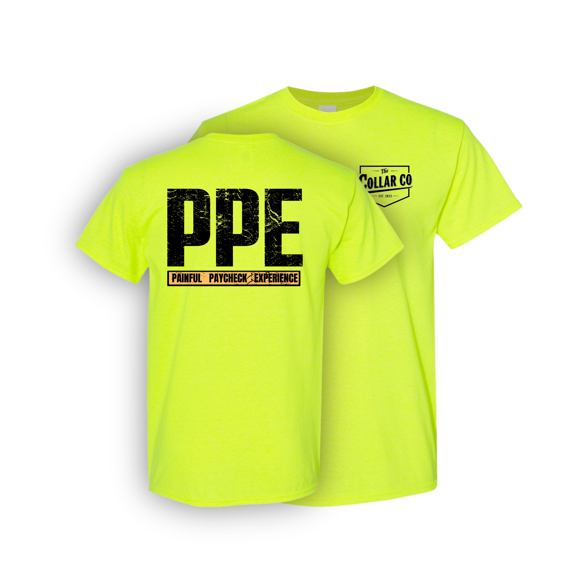 PPE - PAINFUL PAYCHECK EXPERIENCE T SHIRT