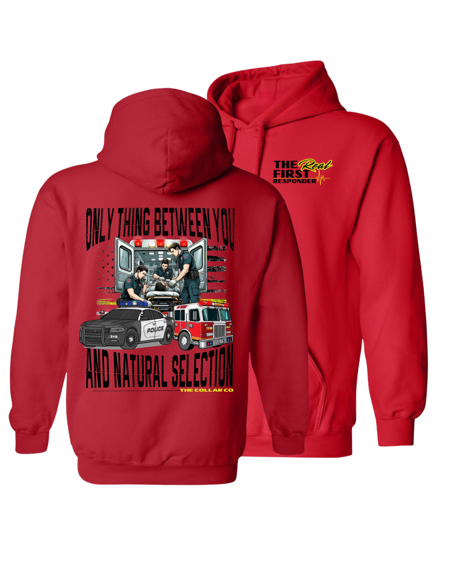 THE REAL FIRST RESPONDER DISPATCH HOODIE