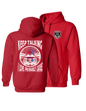 BLACK THE BLUE POLICE HOODIE