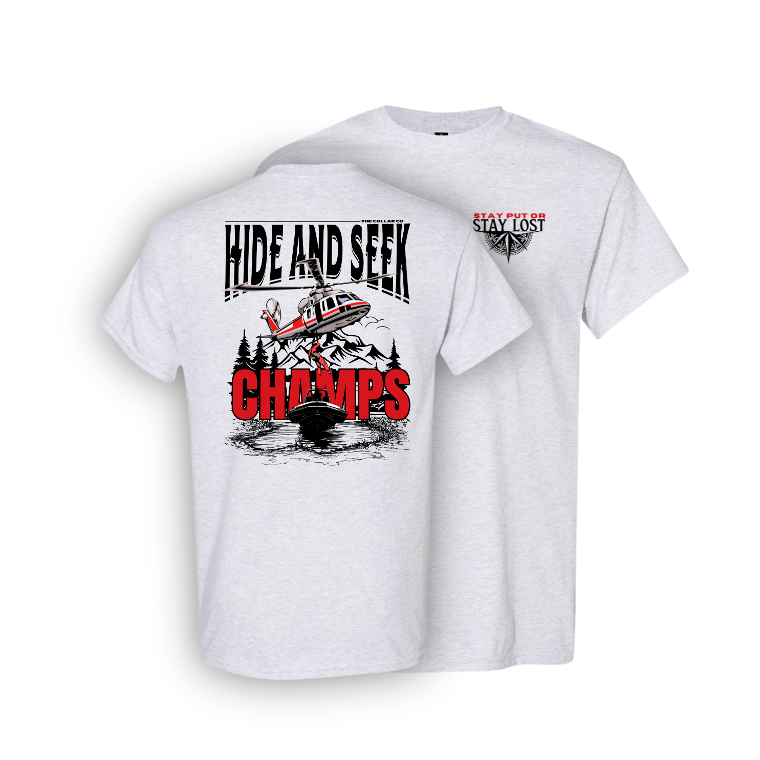 HIDE & SEEK CHAMPS S&R T SHIRT