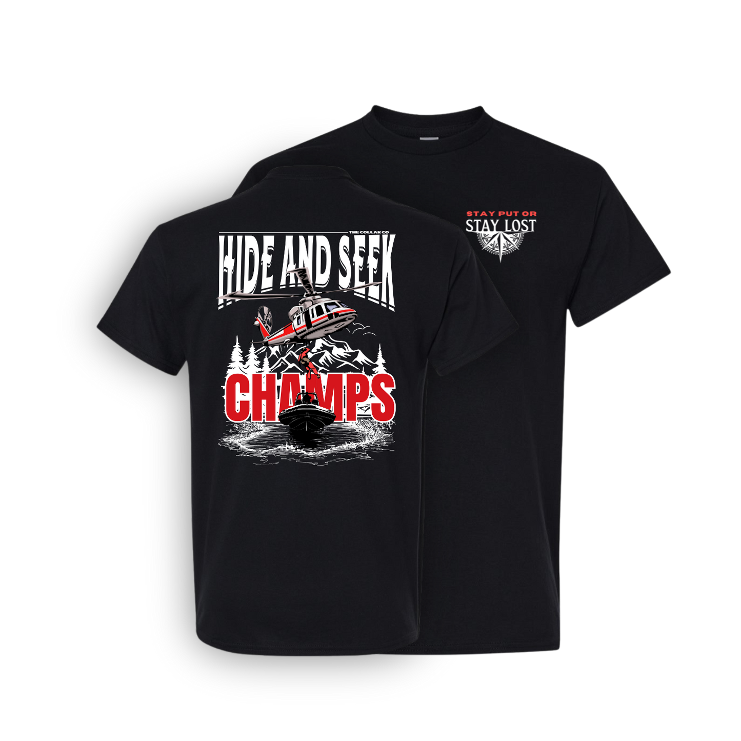 HIDE & SEEK CHAMPS S&R T SHIRT