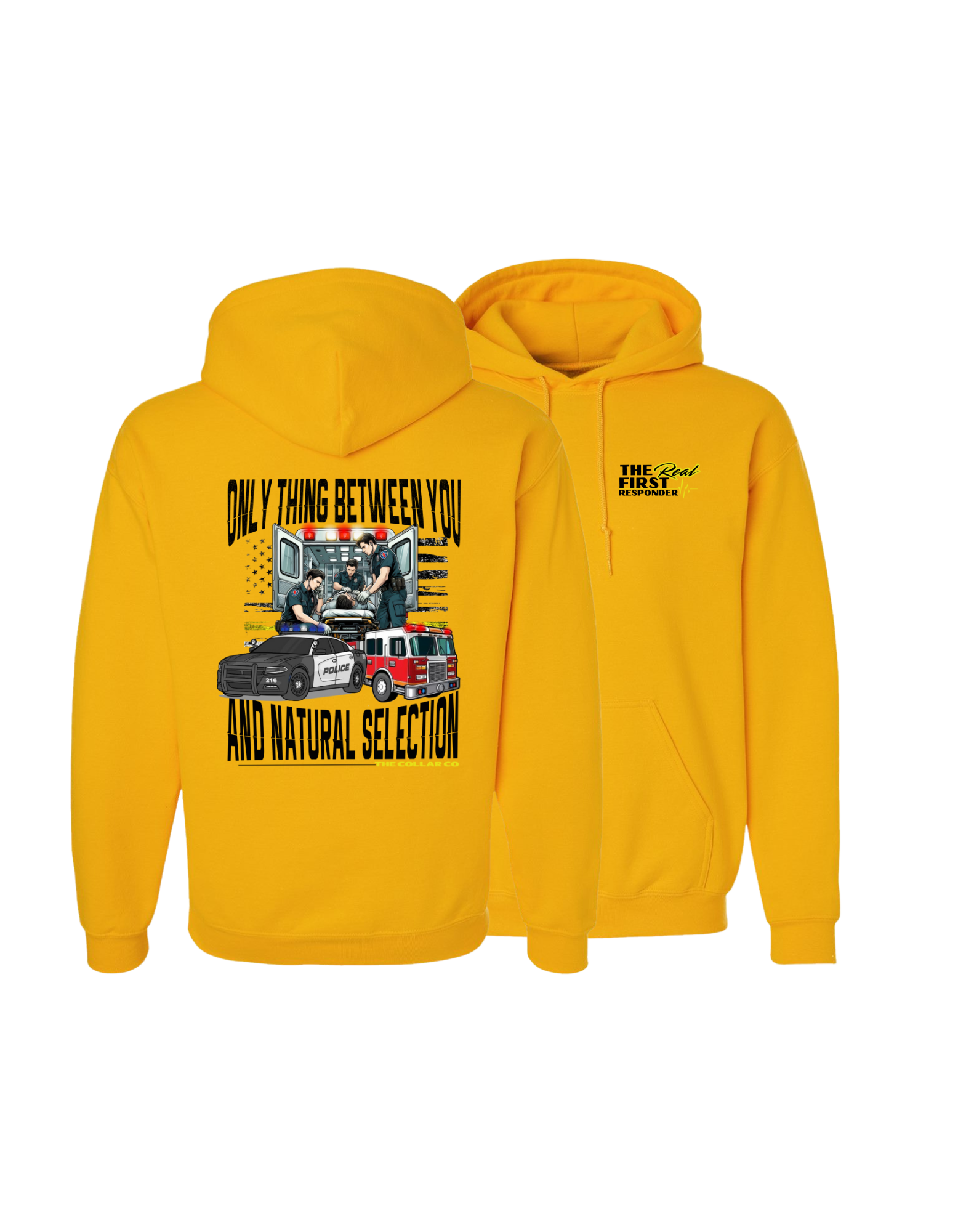 THE REAL FIRST RESPONDER DISPATCH HOODIE